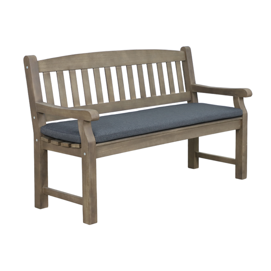 MIRTO 3-Seater Outdoor Bench - Angle profile on a white background