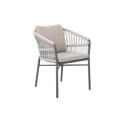 ALYA VII 6-Seater Outdoor Dining Setting - Dining Chair Detail