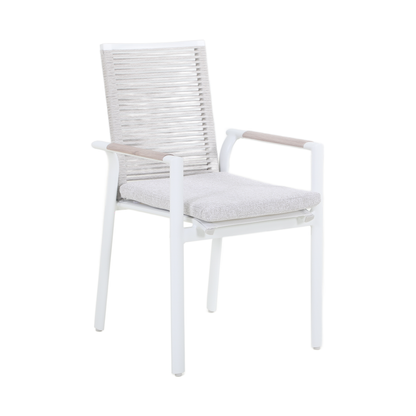ACONITO III 2-Seater Outdoor Bistro Setting - Dining Armchair Detail