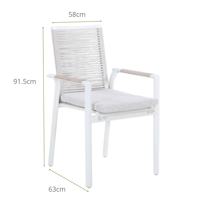 ACONITO III 2-Seater Outdoor Bistro Setting