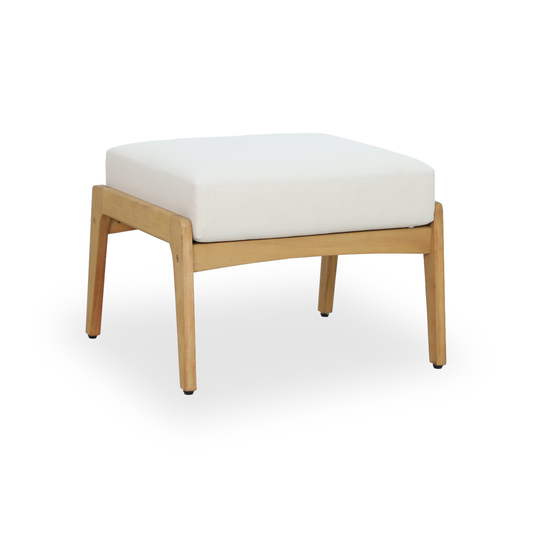CAMELIA Outdoor Ottoman - On White Background