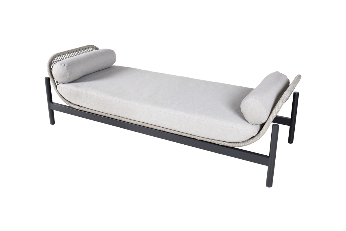 COSTA Outdoor Daybed - Angle view on a white background