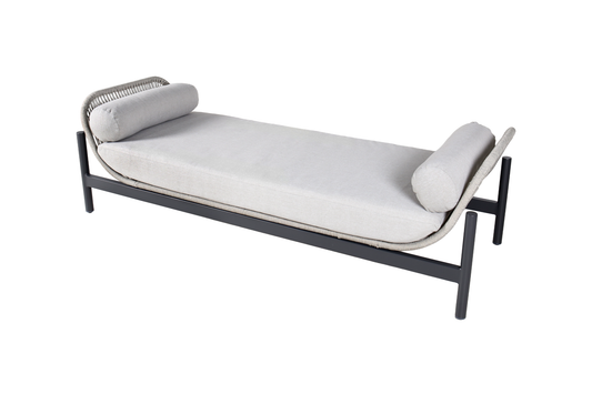 COSTA Outdoor Daybed - Angle view on a white background