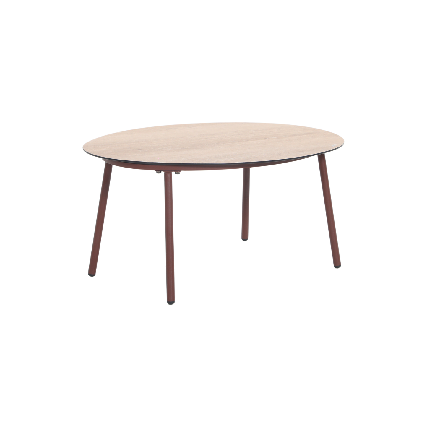 FRAGMA IV 4-Seater Outdoor Lounge Setting in Wine Red – Coffee Table Detail