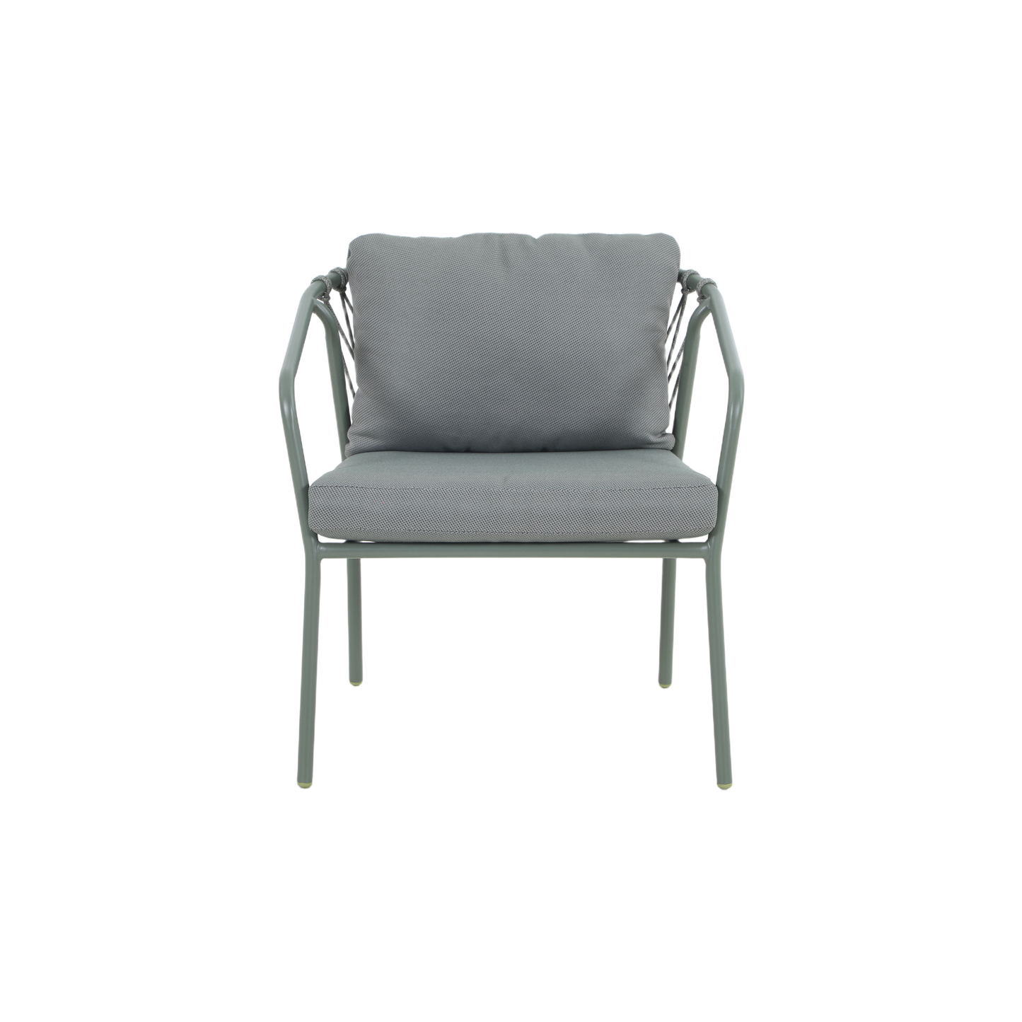FRAGMA IV 4-Seater Outdoor Lounge Setting in Pine Green – Single Lounge Detail