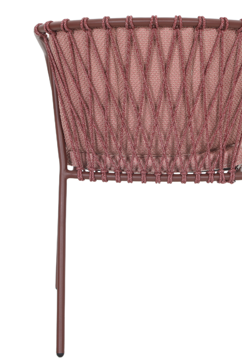 Rope-Woven Dining Chairs