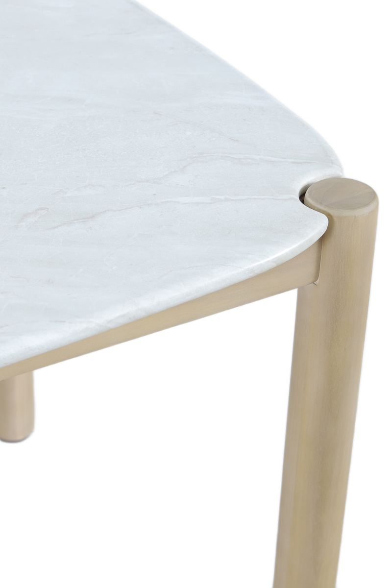Terrazzo-Look Cement Tabletop