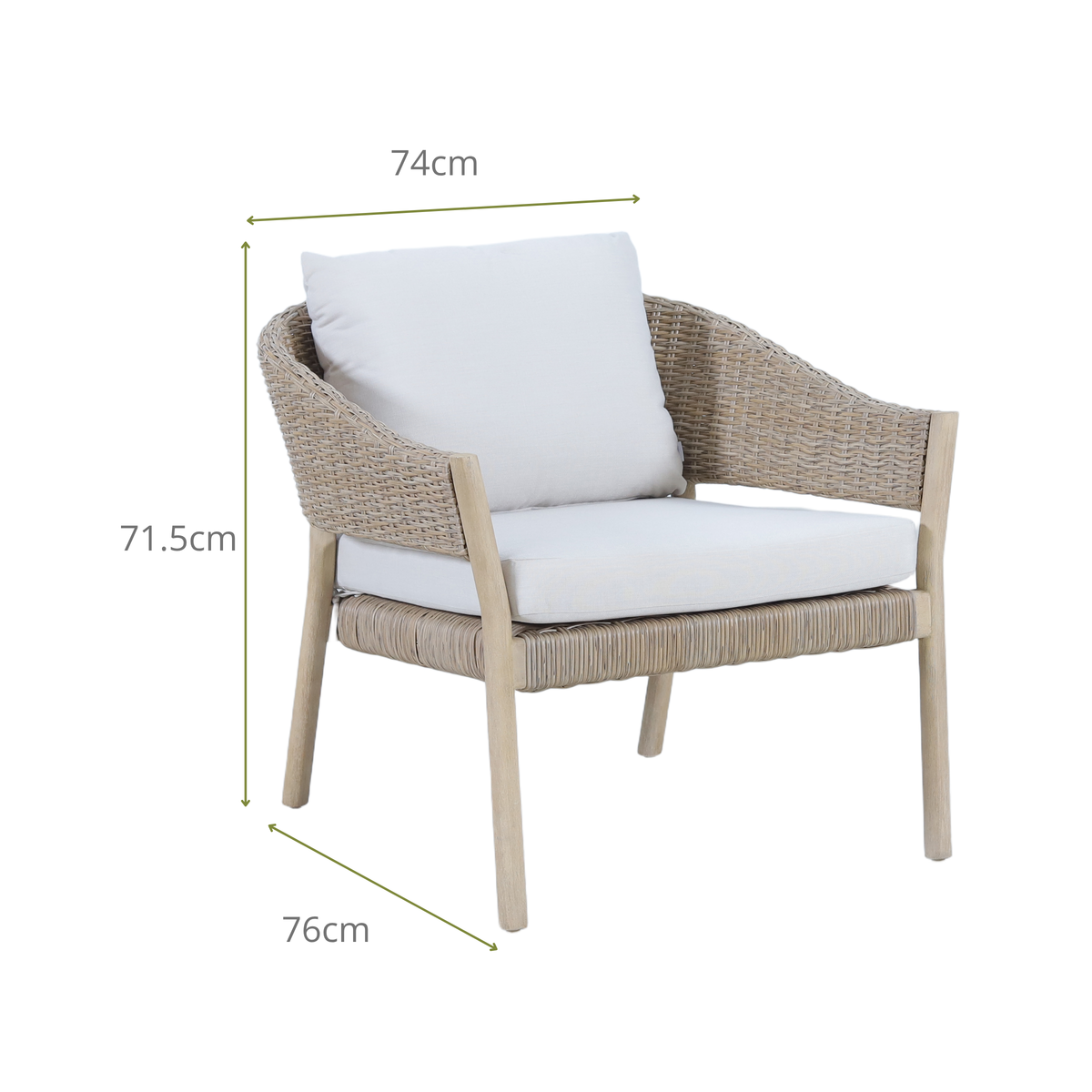 LECCIO V 4-Seater Outdoor Lounge Setting