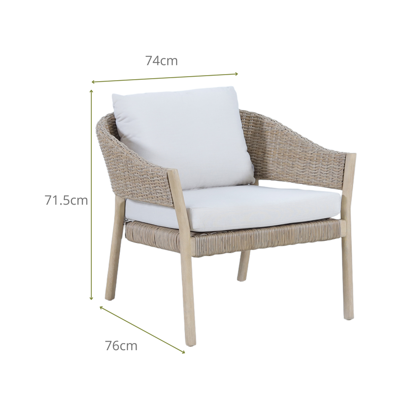 LECCIO V 4-Seater Outdoor Lounge Setting