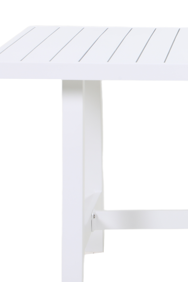 A Classic Slatted Table