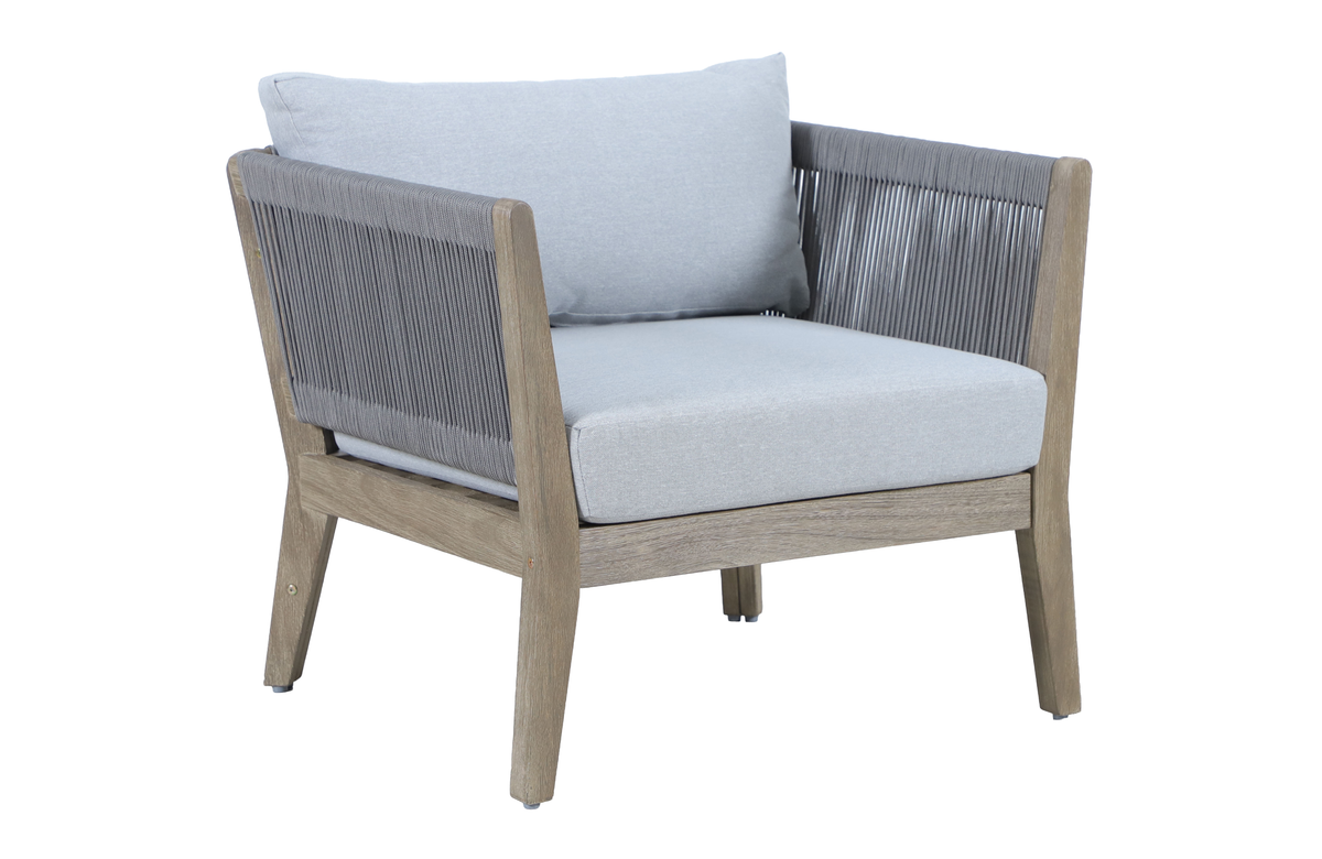 MOLO III 2-Seater Outdoor Chat Setting - Lounge Chair Detail