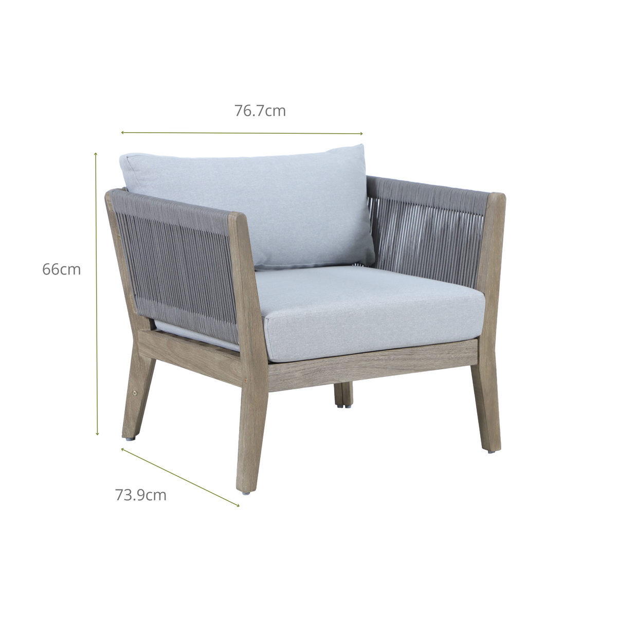 MOLO III 2-Seater Outdoor Chat Setting