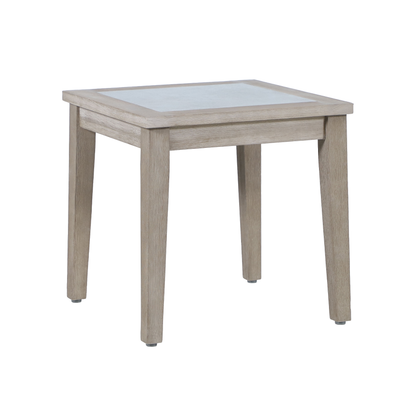 MOLO III 2-Seater Outdoor Chat Setting - Side Table Detail