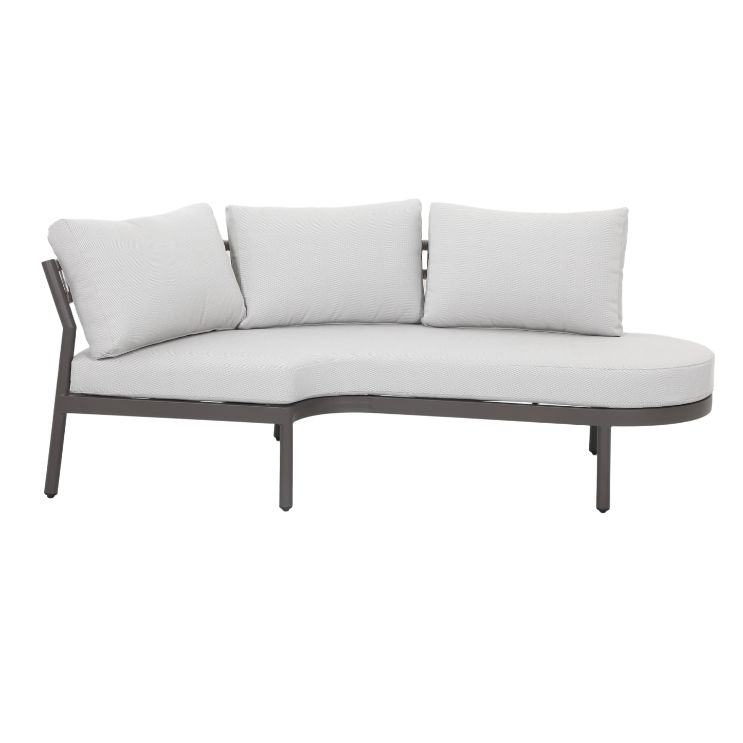 NEMORA IV 4-Seater Outdoor Modular Lounge Set - Corner Lounge Detail