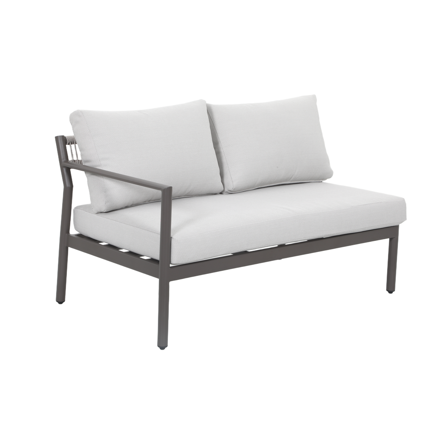 NEMORA IV 4-Seater Outdoor Modular Lounge Set - Double Right Lounge Detail