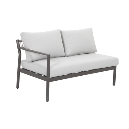 NEMORA IV 4-Seater Outdoor Modular Lounge Set - Double Right Lounge Detail
