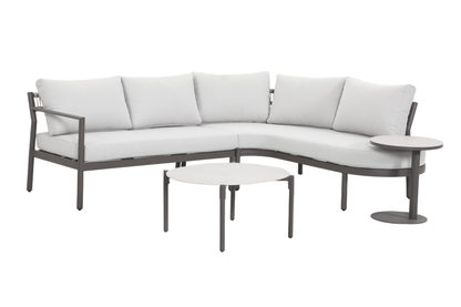 NEMORA IV 4-Seater Outdoor Modular Lounge Set – Front View on White Background