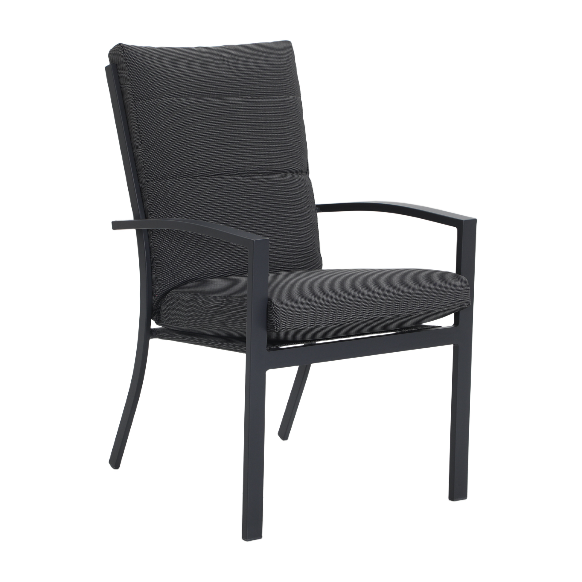 ORTENSIA XIII 12-Seater Extending Outdoor Dining Setting - High-back Dining Chair Detail