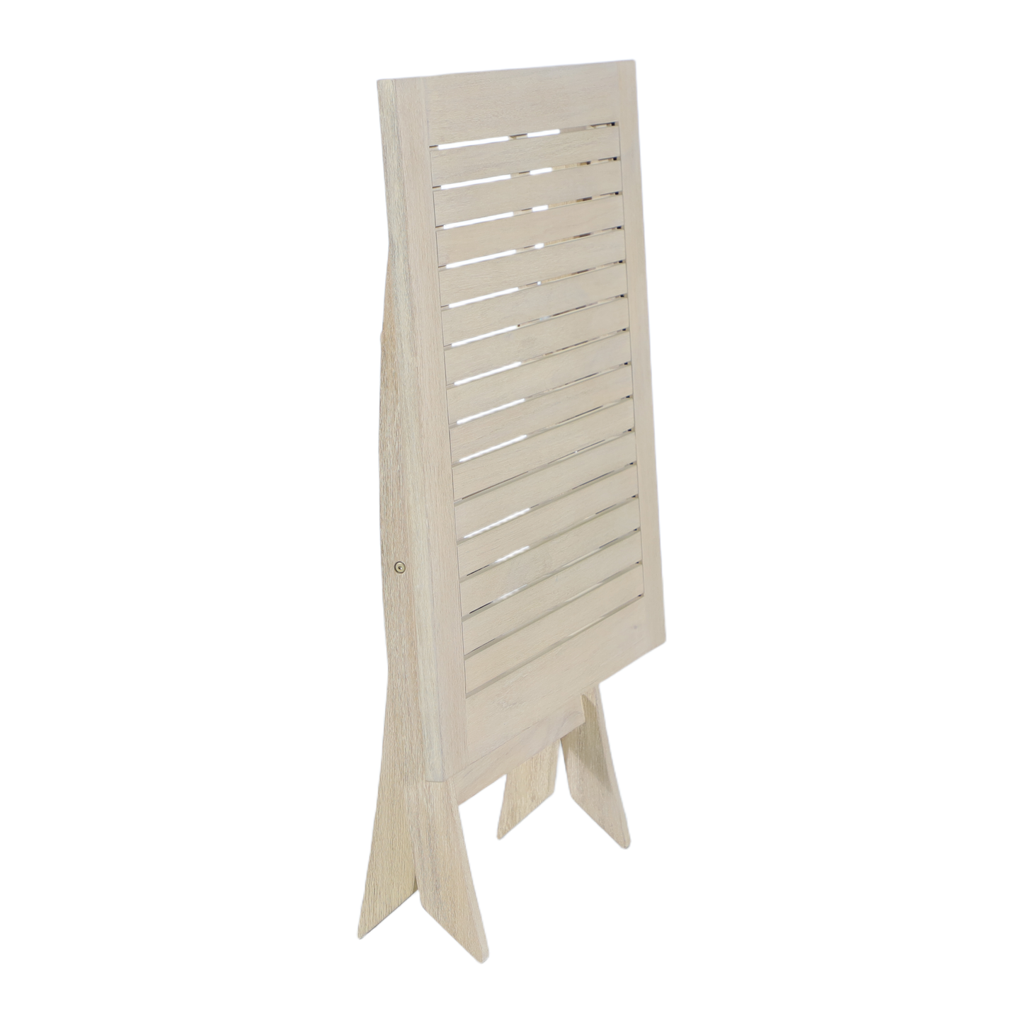 PAPIRO III 2-Seater Foldable Outdoor Bistro Setting - Collapsed Dining Table Detail