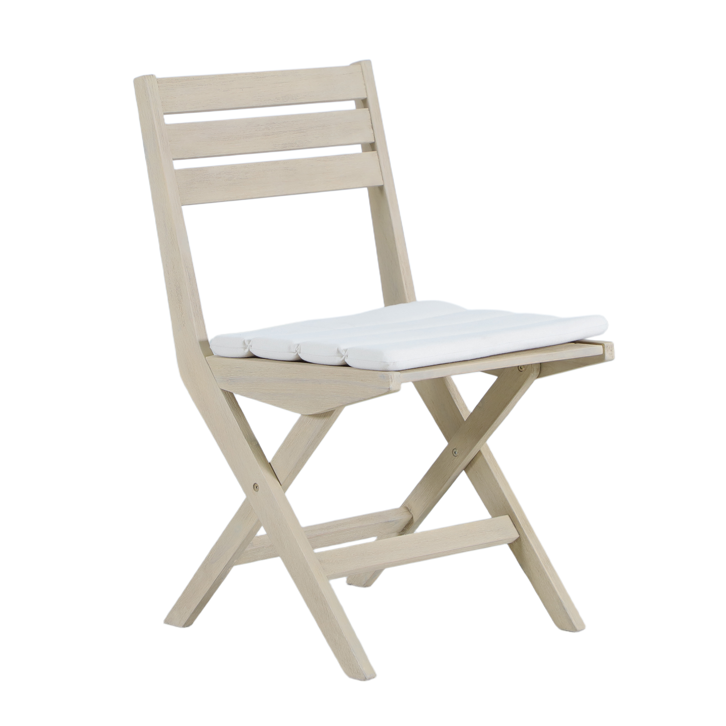 PAPIRO III 2-Seater Foldable Outdoor Bistro Setting - Foldable Dining Chair Detail