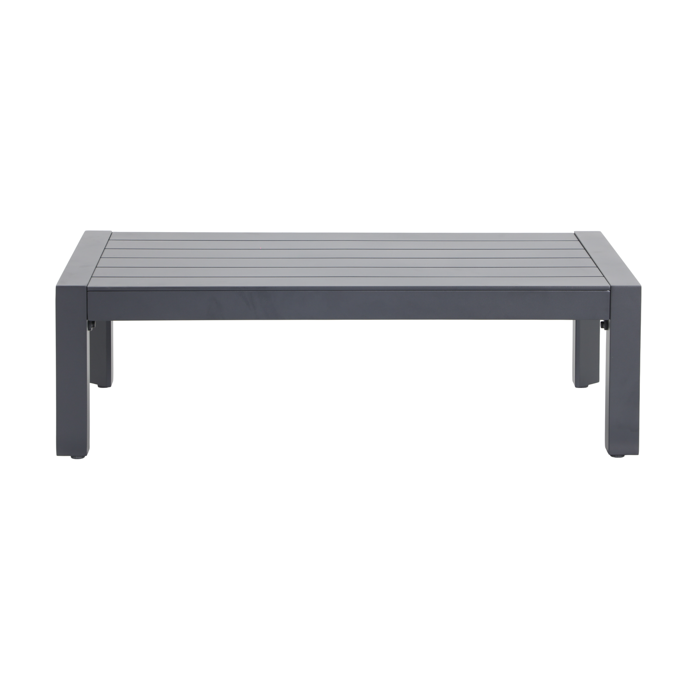 PESCO IV 5-Seater Outdoor Lounge Setting in Gunmetal - Coffee Table Detail