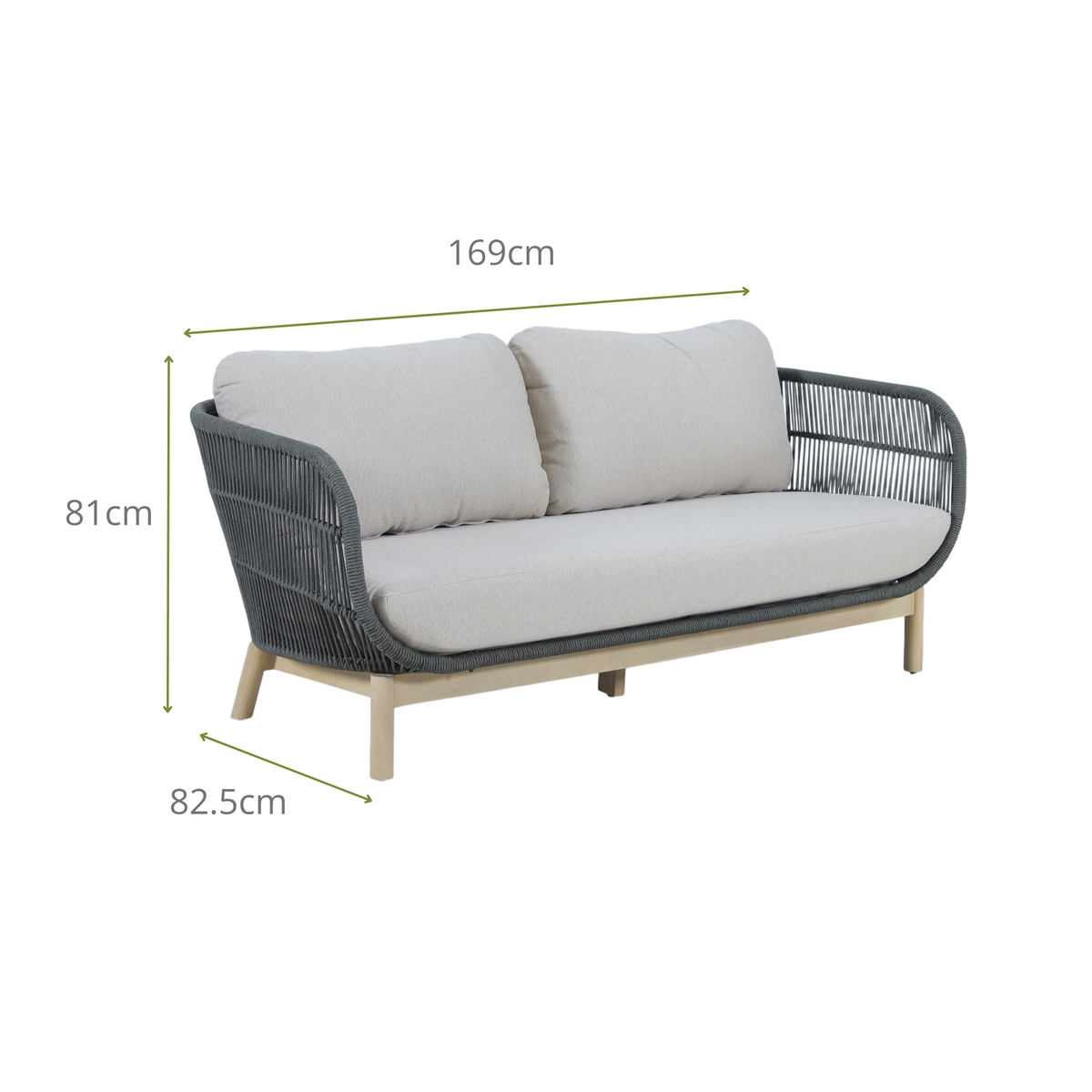 PINO V 4-Seater Outdoor Lounge Setting