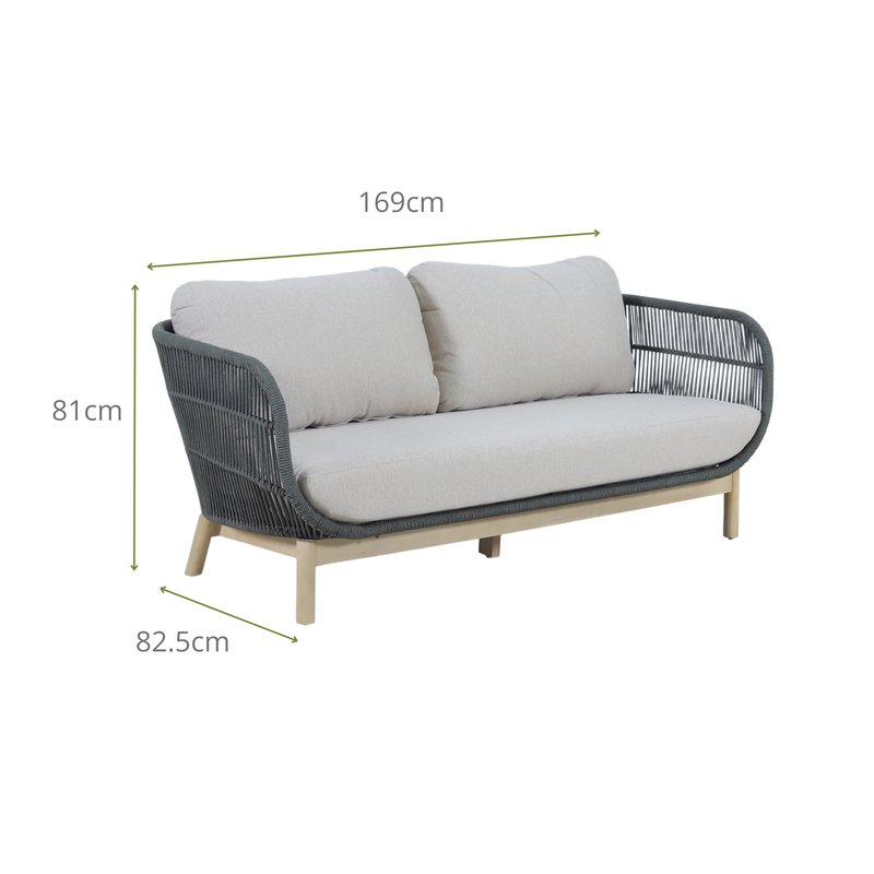 PINO V 4-Seater Outdoor Lounge Setting