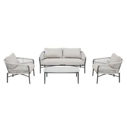 ALYA IV 4-Seater Outdoor Lounge Setting