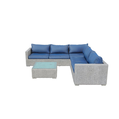 ASFODELO III 4-Seater Modular Outdoor Lounge Setting