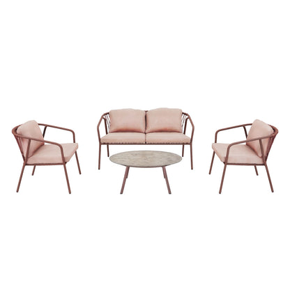 FRAGMA IV 4-Seater Outdoor Lounge Setting