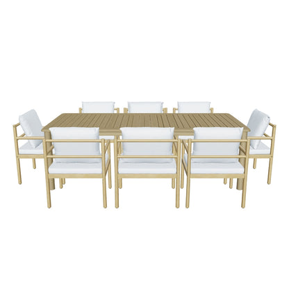 SAMBUCO IX 8-Seater Outdoor Dining Setting