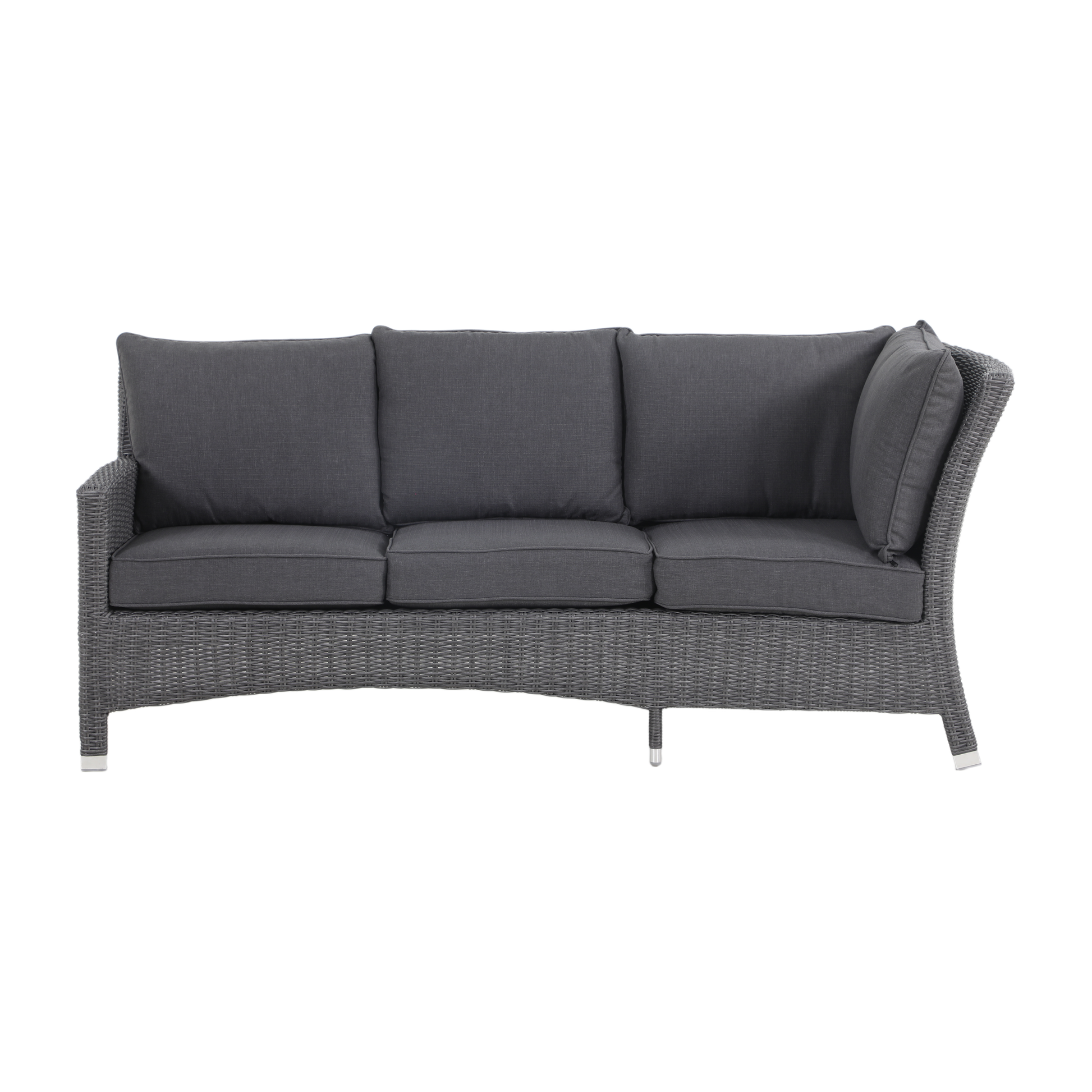 SALICE III 5-Seater Outdoor Corner Lounge Setting - Corner Triple Lounge Detail