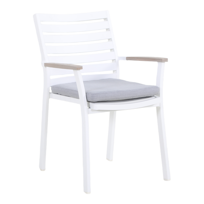 TIARELLO IX 8-Seater Outdoor Dining Setting - Dining Armchair Detail