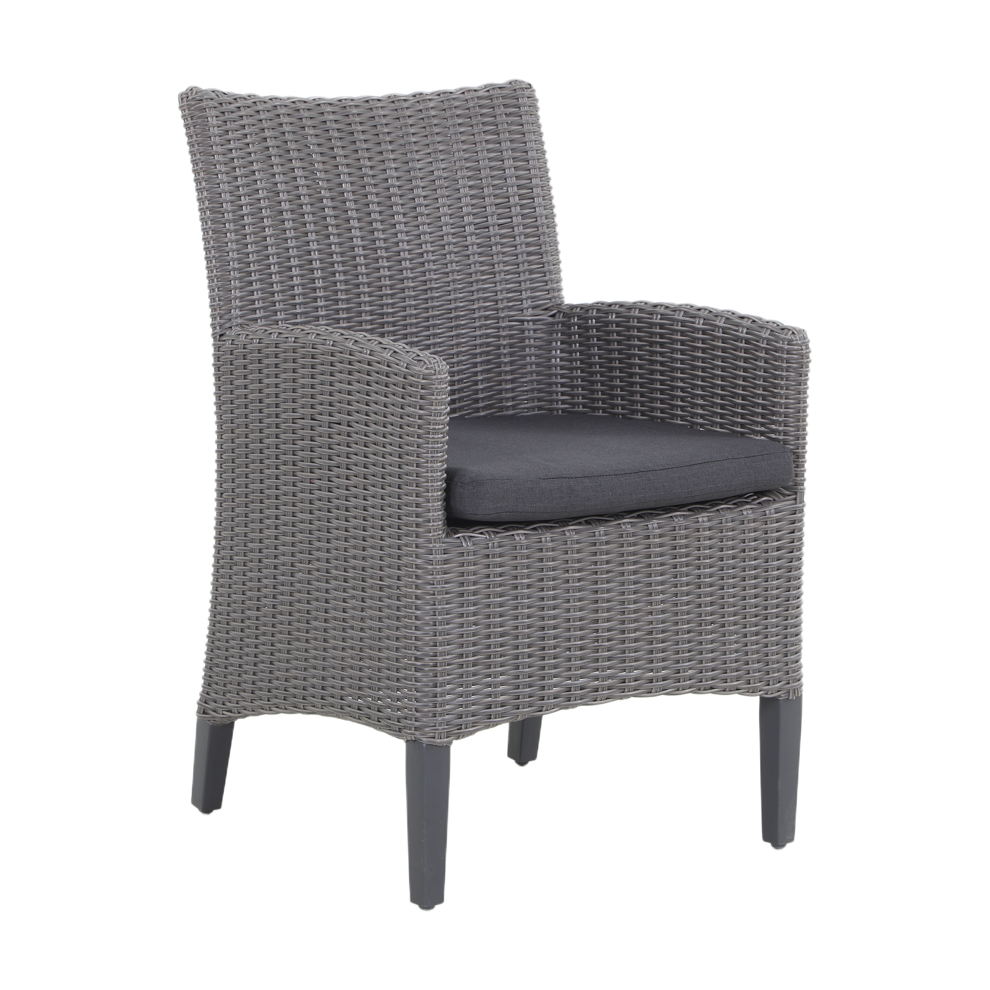 TUBEROSA IX 8-Seater Outdoor Dining Setting - Full Aluminium Leg Ends Style - Dining Chair Detail