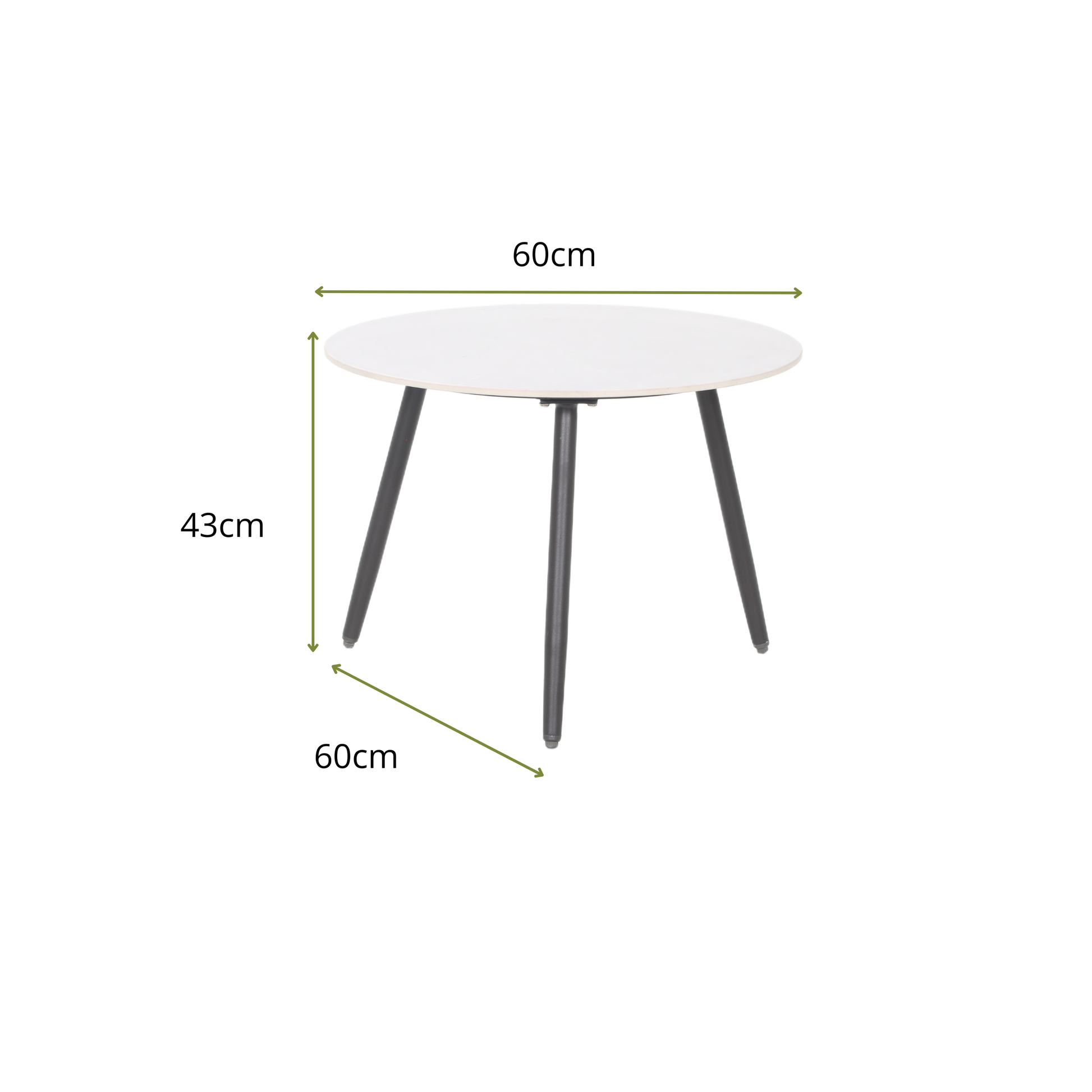 YOTTO V 5-Seater Outdoor Lounge Setting- Coffee Table Dimensions